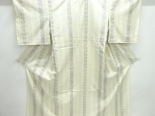 JAPANESE KIMONO / TSUMUGI / UNUSED / CLASSICAL PATTERN